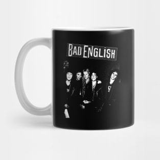 Bad English Grunge Style Mug